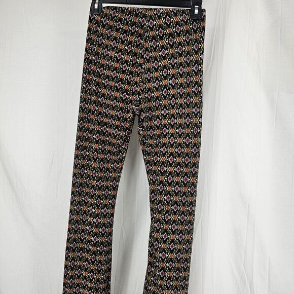 Show Me Your Mumu Women's Size Small Boho Bam Bam Bells Printed Black Multi - Picture 6 of 8